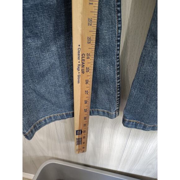 Levi Strauss Stretch 3 Button Closure Women SEXY SIGNATURE JEANS Sz 12 Y2K - Picture 9 of 10